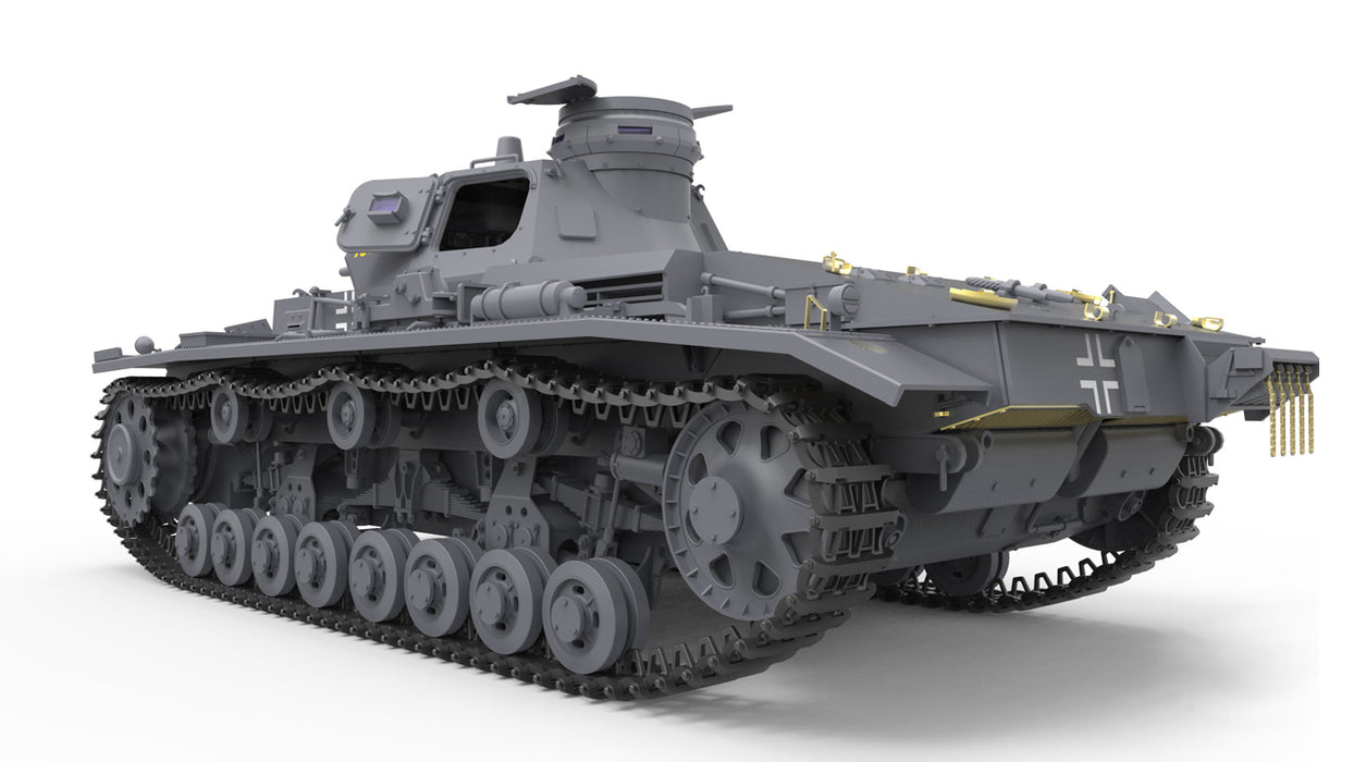 MiniArt 35169 1/35 German Pz.Kpfw. III Ausf.D Tank Model Kit