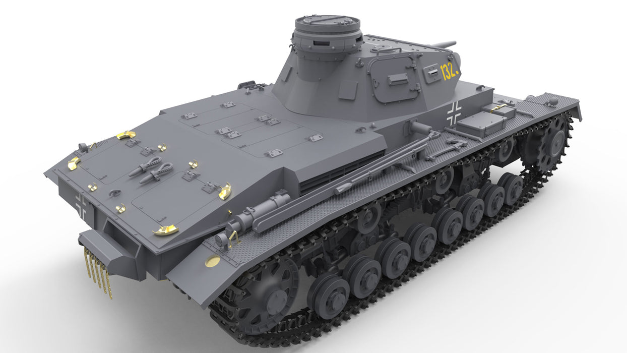 MiniArt 35169 1/35 German Pz.Kpfw. III Ausf.D Tank Model Kit