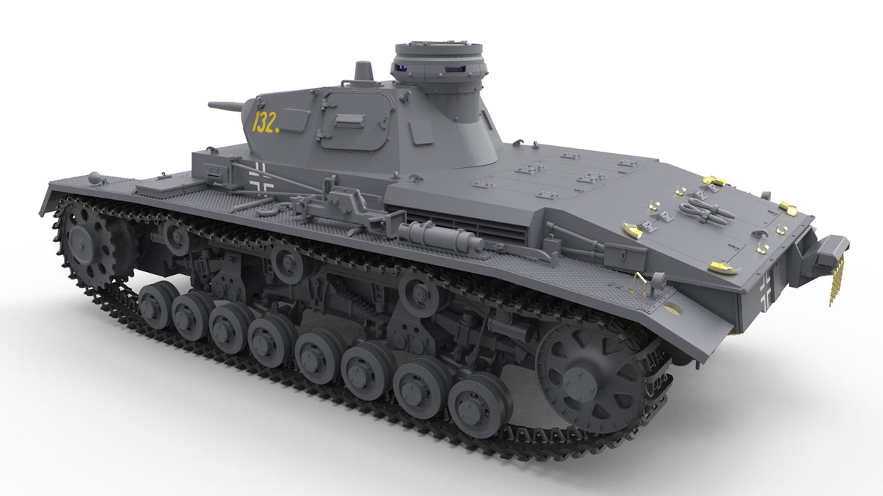 MiniArt 35169 1/35 German Pz.Kpfw. III Ausf.D Tank Model Kit