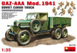 MiniArt 35173 1/35 GAZ-AAA Cargo Truck 1941 with Figures Model Kit