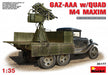 MiniArt 35177 1/35 GAZ-AAA Cargo Truck with Quad M4 Maxim Model Kit
