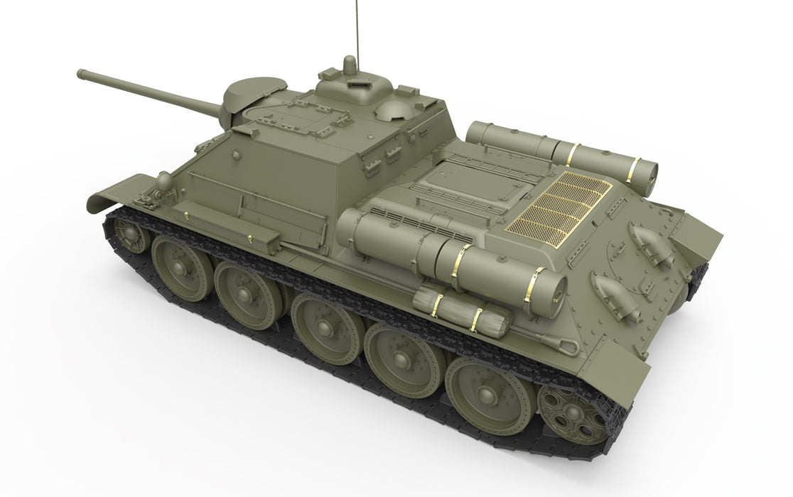 MiniArt 35178 1/35 Soviet SU-85 Mod.1943 Early Production Tank with Crew Model Kit