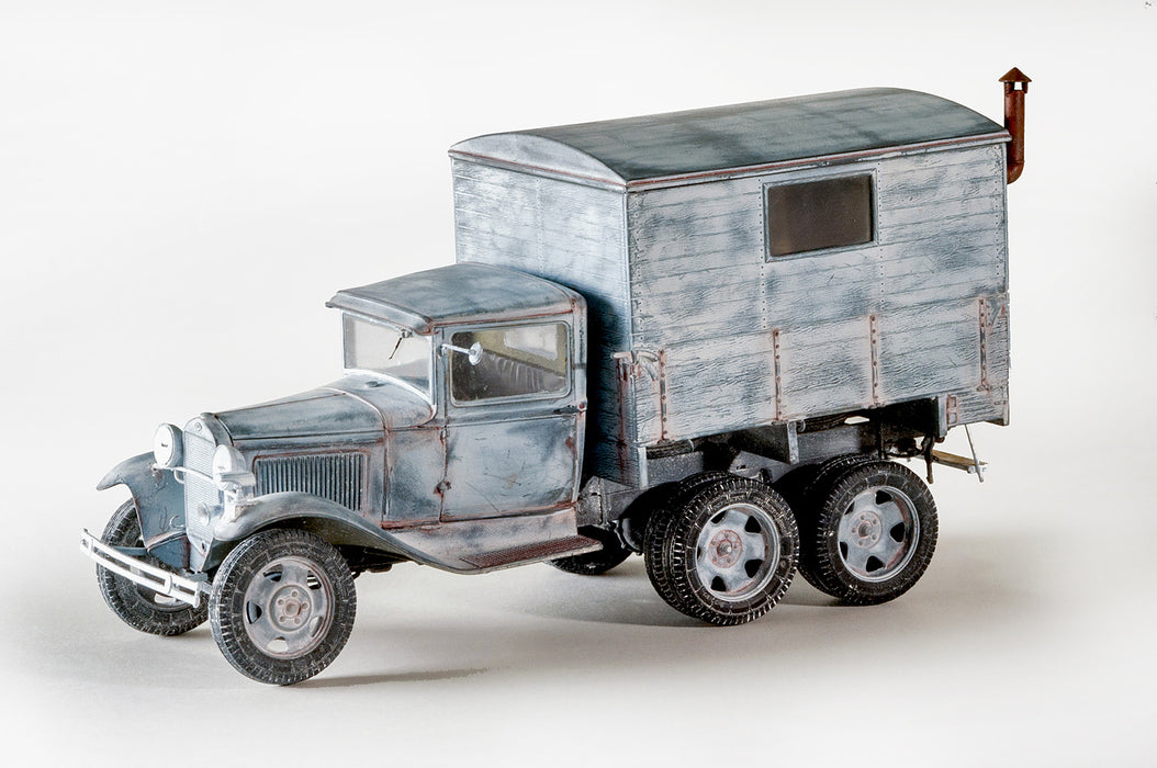 MiniArt 35183 1/35 GAZ-AAA Cargo Truck with Shelter Model Kit