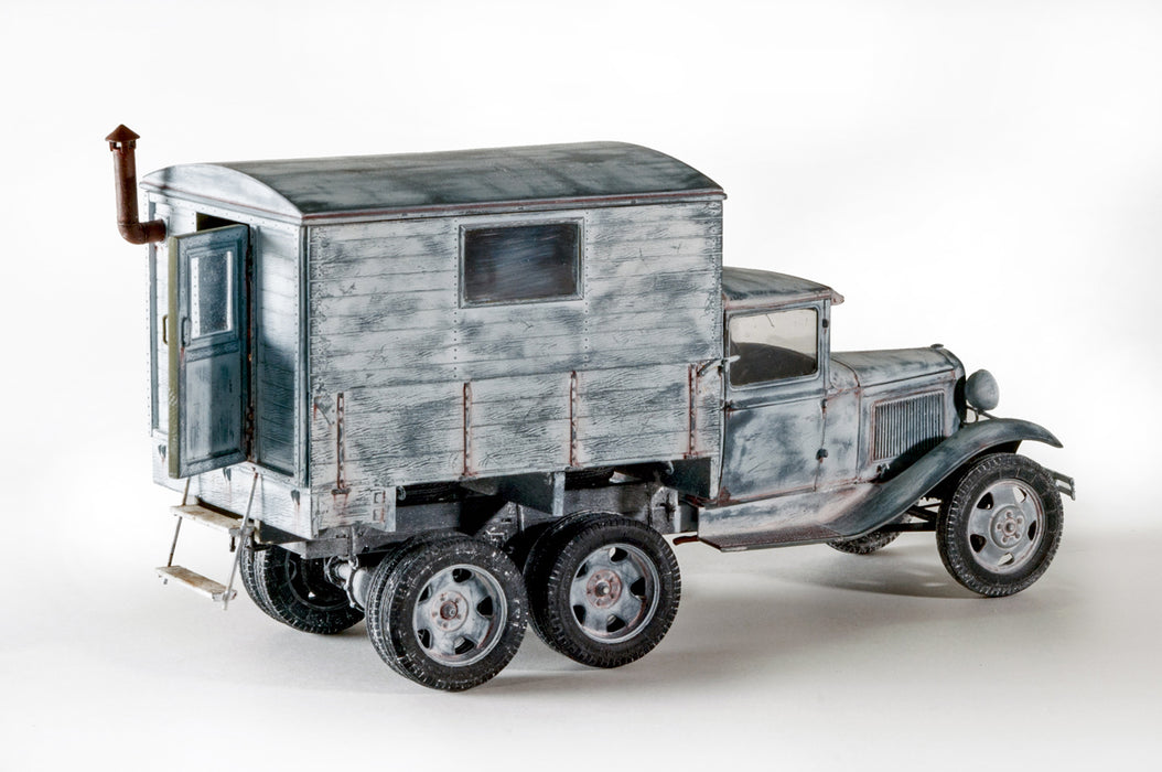 MiniArt 35183 1/35 GAZ-AAA Cargo Truck with Shelter Model Kit