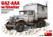MiniArt 35183 1/35 GAZ-AAA Cargo Truck with Shelter Model Kit