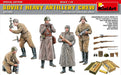 MiniArt 35185 1/35 Soviet Heavy Artillery Crew Figures Model Kit