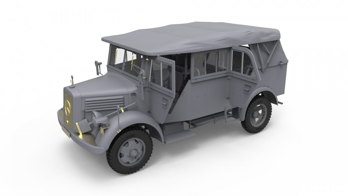 MiniArt 35189 1/35 German Kfz.70 Personnel Car with 7.62cm F.K. 39 (r) Gun Model Kit