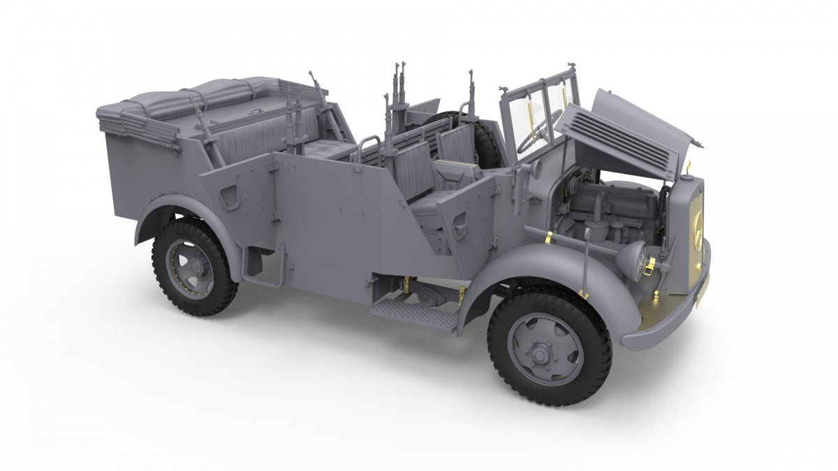 MiniArt 35189 1/35 German Kfz.70 Personnel Car with 7.62cm F.K. 39 (r) Gun Model Kit