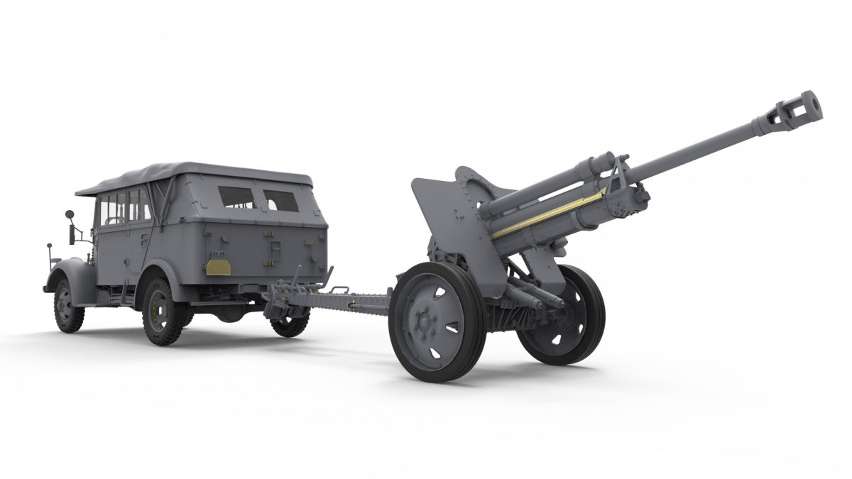 MiniArt 35189 1/35 German Kfz.70 Personnel Car with 7.62cm F.K. 39 (r) Gun Model Kit