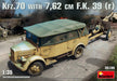 MiniArt 35189 1/35 German Kfz.70 Personnel Car with 7.62cm F.K. 39 (r) Gun Model Kit