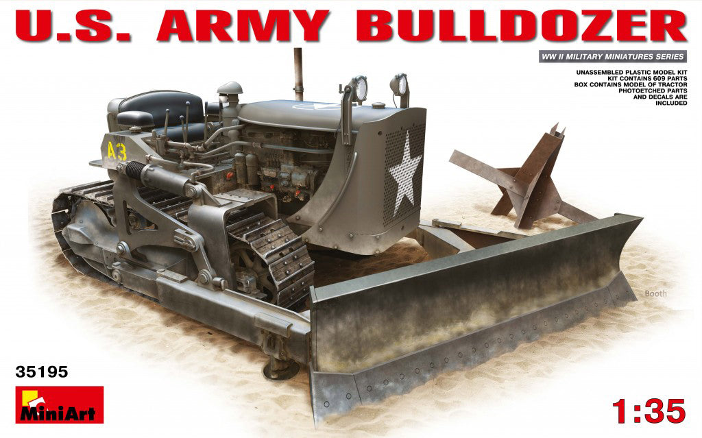 MiniArt 35195 1/35 U.S. Army Bulldozer Model Kit