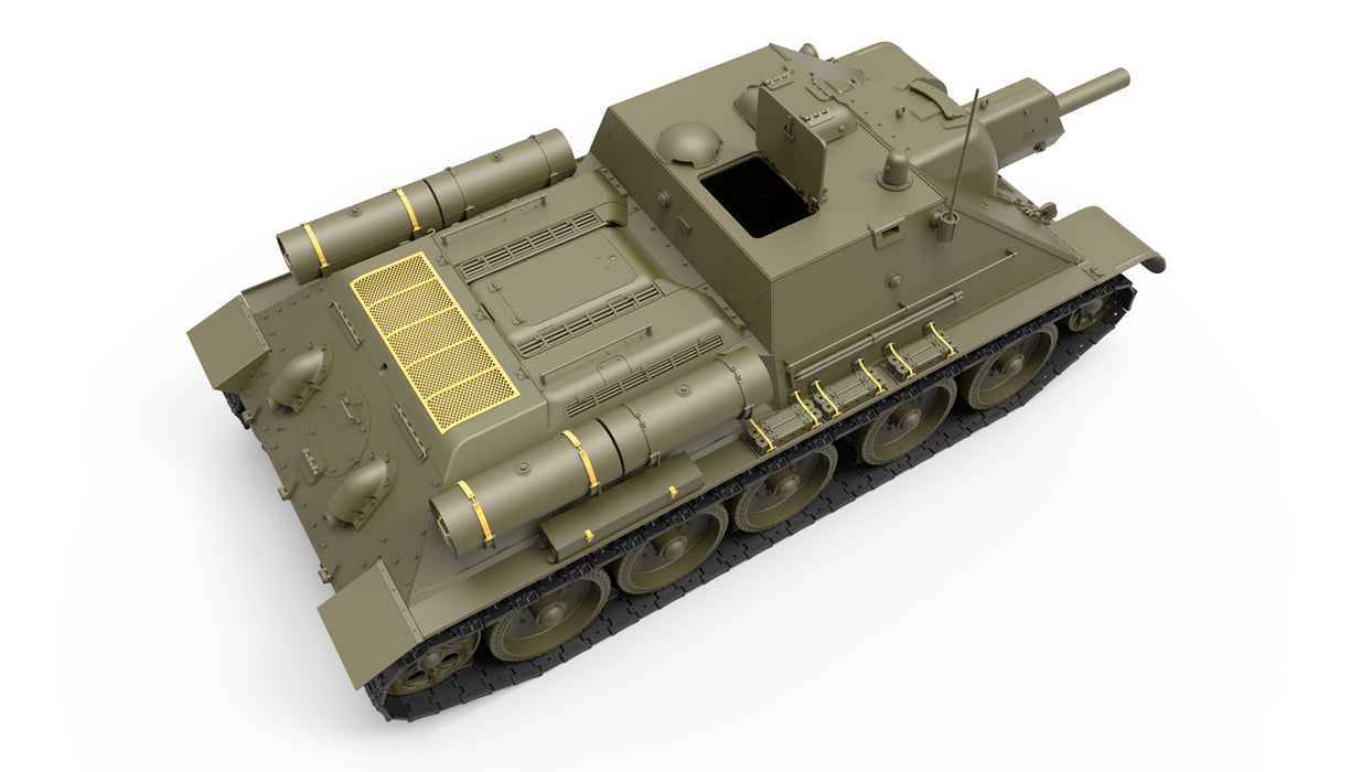 MiniArt 35197 1/35 SU-122 Mid Production with Interior Model Tank Kit