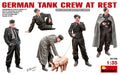 MiniArt 35198 1/35 German Tank Crew at Rest Figures Model Kit