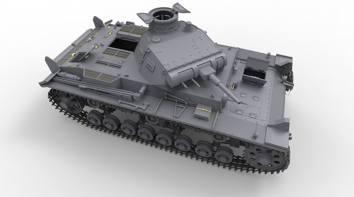 MiniArt 35221 1/35 Pz.Kpfw. III Ausf. B Tank with Crew Model Kit