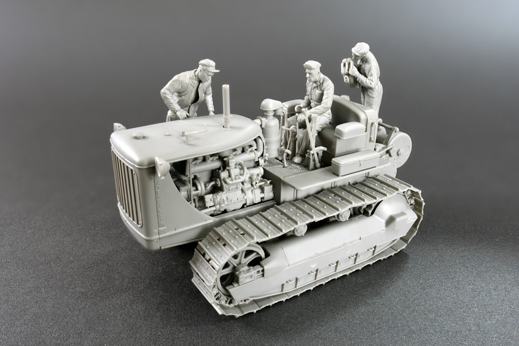 MiniArt 35225 1/35 U.S. Tractor with Towing Winch and Crew Model Kit