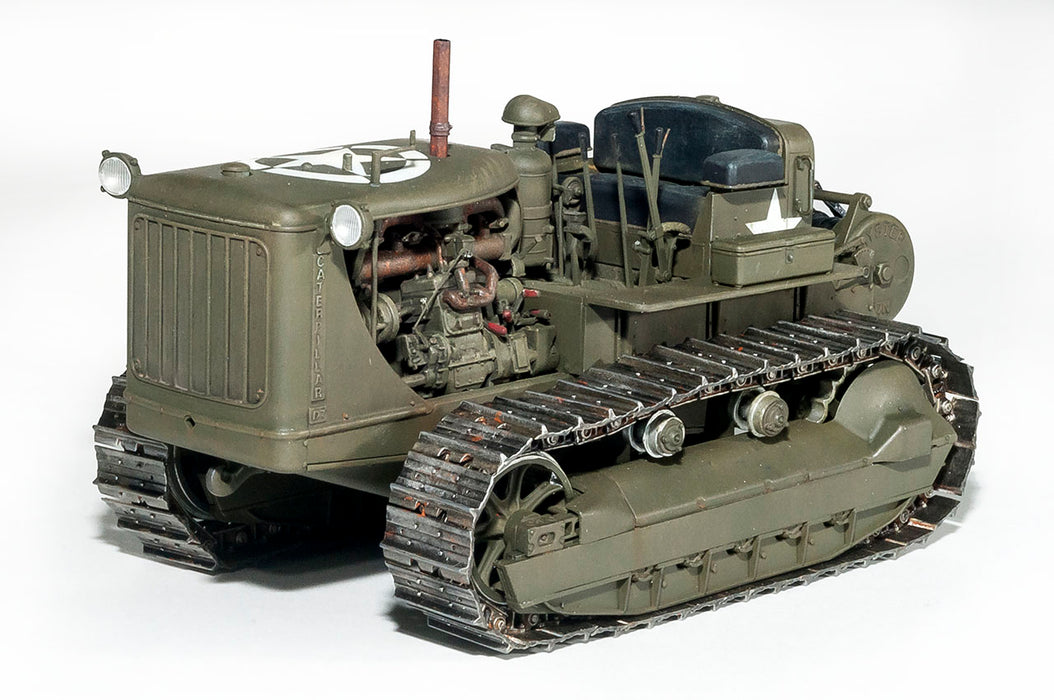 MiniArt 35225 1/35 U.S. Tractor with Towing Winch and Crew Model Kit