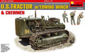 MiniArt 35225 1/35 U.S. Tractor with Towing Winch and Crew Model Kit