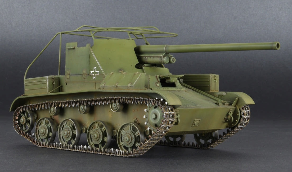 MiniArt 35230 1/35 TACAM T-60 Romanian Tank Destroyer with Interior Model Kit