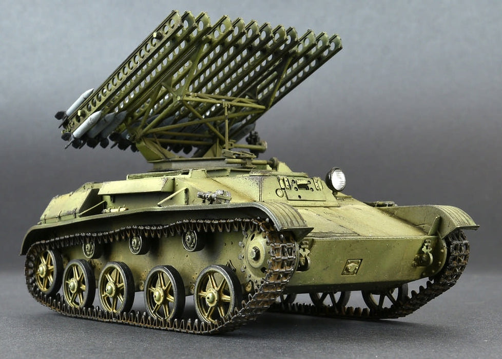 MiniArt 35234 1/35 BM-8-24 Self-Propelled Rocket Launcher with Interior Model Kit