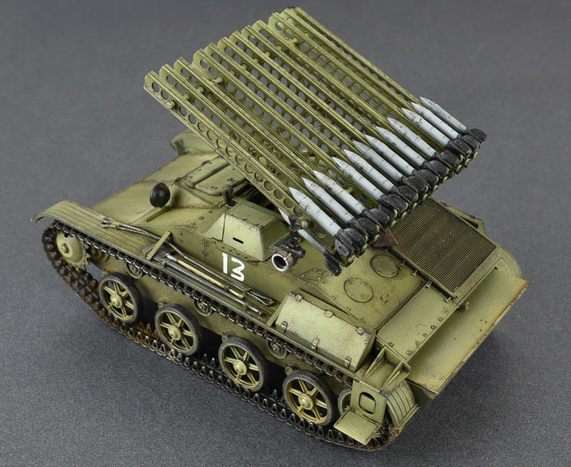 MiniArt 35234 1/35 BM-8-24 Self-Propelled Rocket Launcher with Interior Model Kit