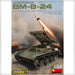MiniArt 35234 1/35 BM-8-24 Self-Propelled Rocket Launcher with Interior Model Kit