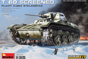 MiniArt 35237 1/35 T-60 Tank Screened (Plant 264 Stalingrad) with Interior Model Kit