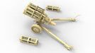 MiniArt 35269 1/35 German Rocket Launcher with 28cm WK Spr & 32cm WK Flamm Model Kit