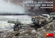 MiniArt 35272 1/35 WWII Soviet 2T 6x4 Truck and 76mm USV-BR Gun Model Kit