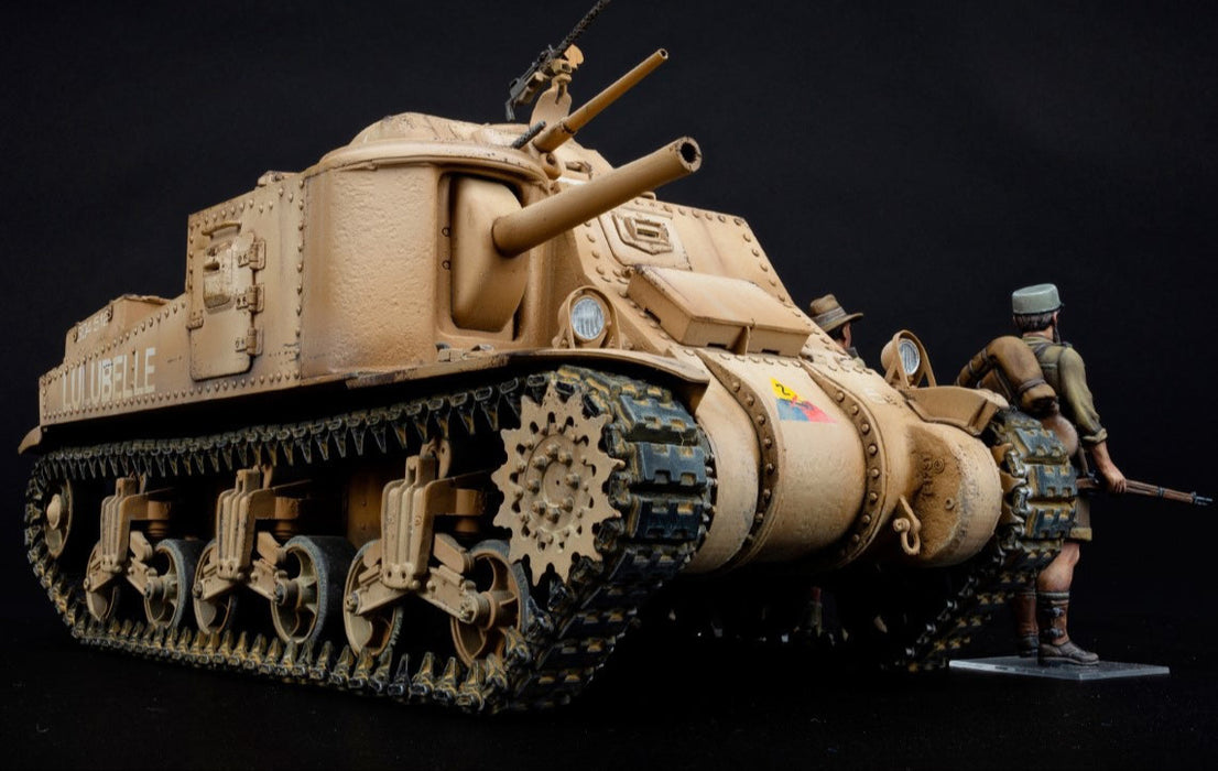 MiniArt 35274 1/35 M3 Lee Mid Prod. Sahara Tank and Crew Model Kit