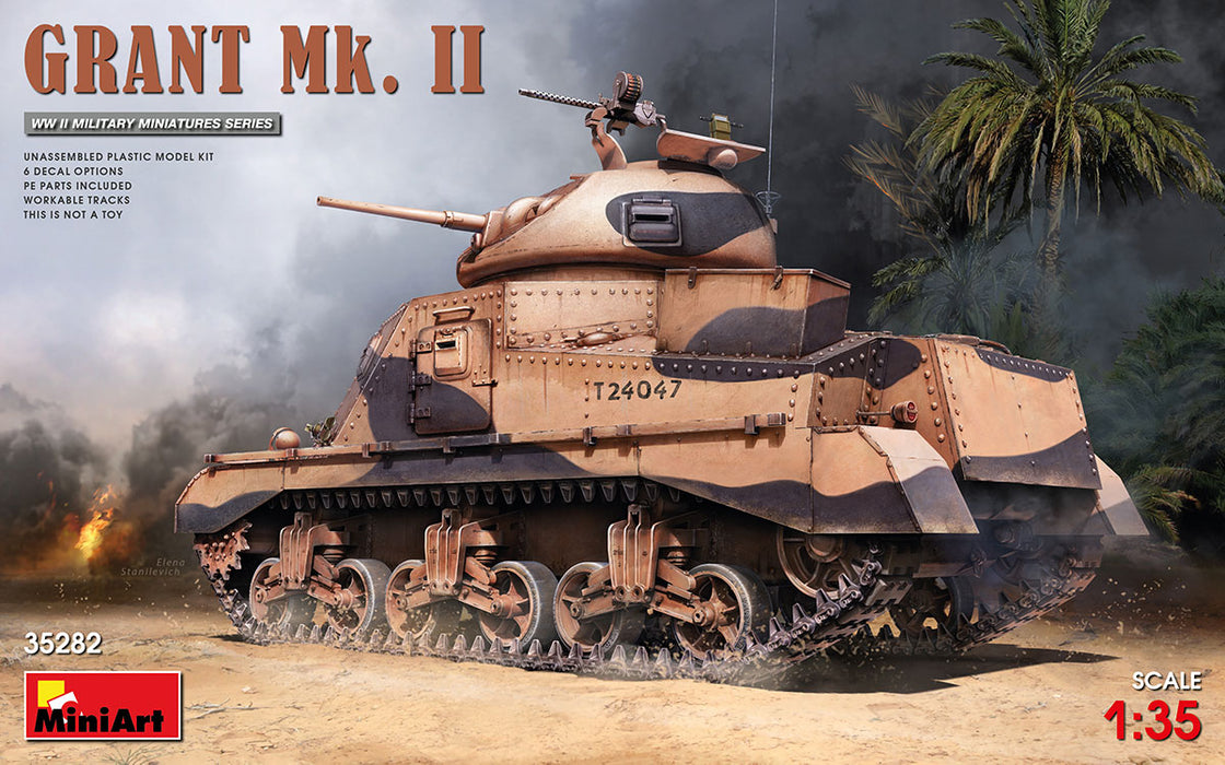 MiniArt 35282 1/35 Grant Mk II Tank Model Kit