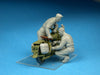 MiniArt 35284 1/35 US Motorcycle Repair Crew (Special Edition) Figures Model Kit