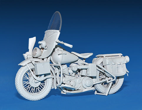 MiniArt 35284 1/35 US Motorcycle Repair Crew (Special Edition) Figures Model Kit