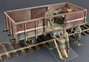MiniArt 35296 1/35 WWII Railway Gondola 16.5 18ton Plastic Model Kit