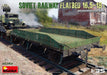 MiniArt 35303 WWII Soviet Railway Flatbed 16,5-18t Plastic Model Kit