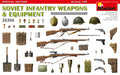 MiniArt 35304 1/35 WWII Soviet Infantry Weapons and Equipment (Special Edition) Model Kit