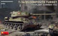 MiniArt 35306 1/35 T-34/85 Composite Turret (112 Plant. 1944) Model Kit