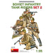MiniArt 35310 1/35 WWII Soviet Infantry: Tank Riders Set 2 Figures Model Kit