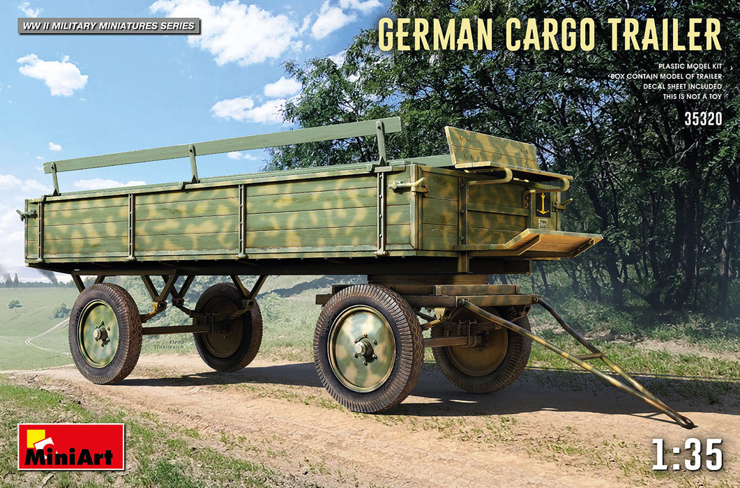 MiniArt 35320 1/35 German Cargo Trailer Model Kit