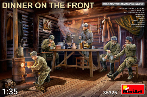MiniArt 35325 1/35 Dinner on the Front Figures Model Kit