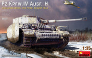 MiniArt 35337 1/35 German Pz.Kpfw IV Ausf H Nibelungenwerk Mid Prod. 1943 Model Tank Kit