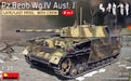 MiniArt 35344 1/35 German Pz.Beob.Wg IV Ausf J Last Prod. with Crew Model Tank Kit