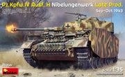 MiniArt 35346 1/35 German Pz.Kpfw. IV Ausf H Nibelungenwerk Late Prod. 1943 Model Tank Kit