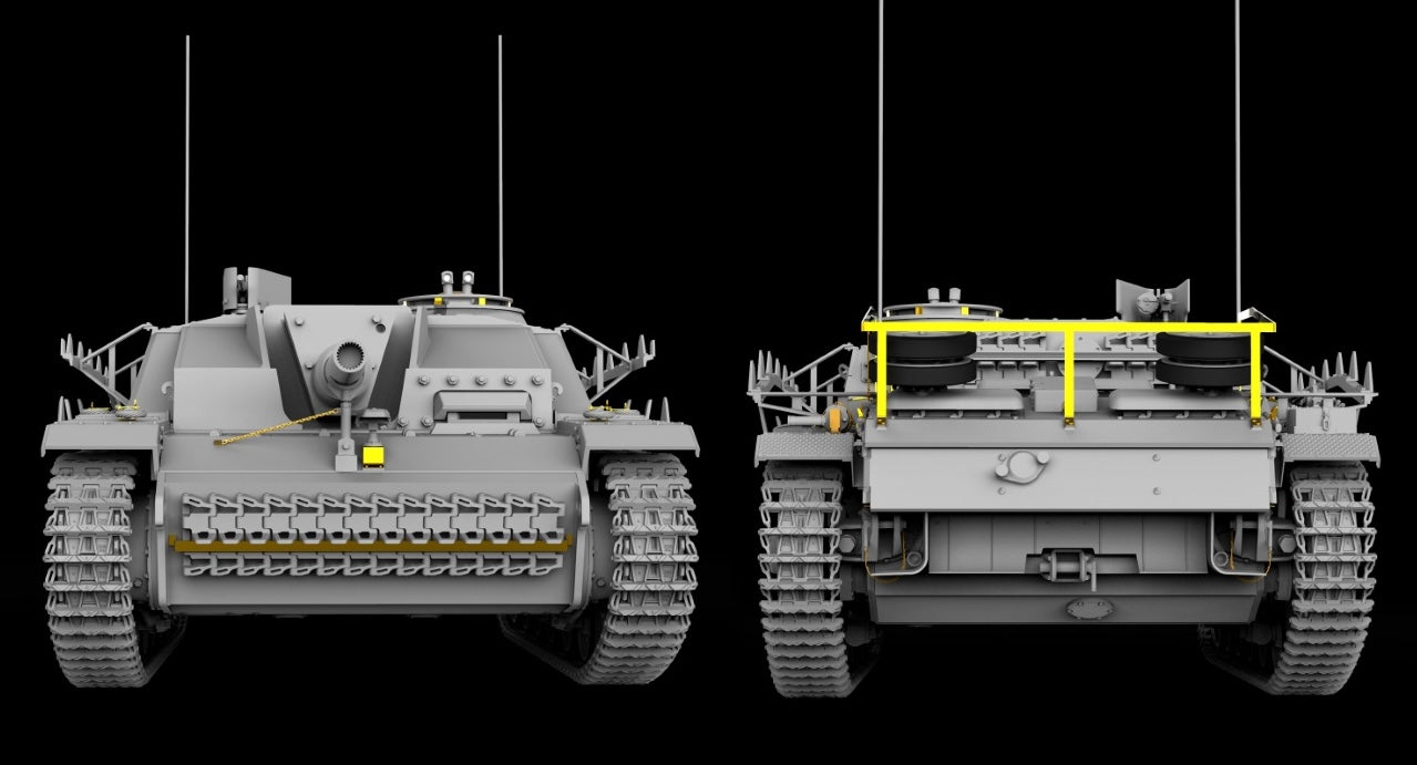 MiniArt 35355 1/35 German StuH 42 Ausf. G Late Prod. Model Tank Kit