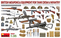 MiniArt 35361 1/35 WWII British Weapons & Equipment for Tank Crew and Infantry Model Kit