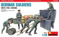MiniArt 35366 1/35 German Soldiers with Fuel Drums Figures Model Kit