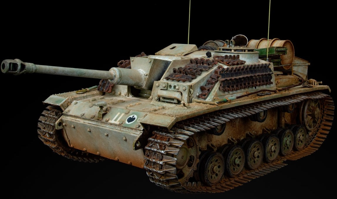 MiniArt 35367 1/35 German StuG III Ausf.G March 1943 Alkett Prod. with Winter Tracks and Interior Model Tank Kit