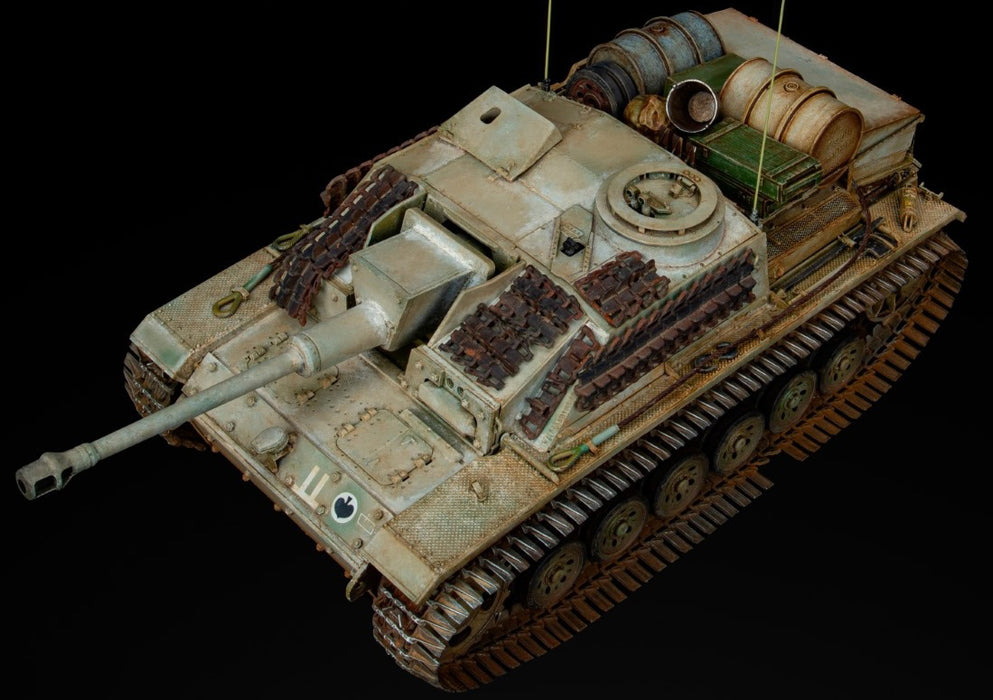 MiniArt 35367 1/35 German StuG III Ausf.G March 1943 Alkett Prod. with Winter Tracks and Interior Model Tank Kit