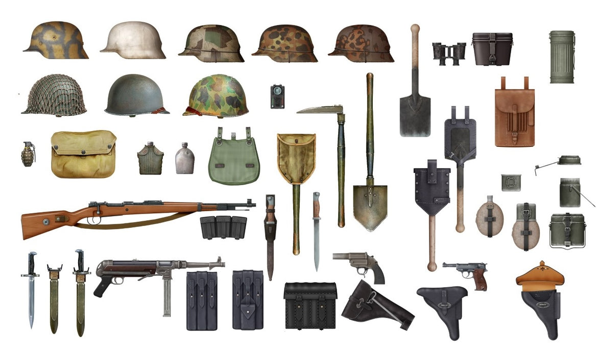MiniArt 35373 1/35 "Battle of the Bulge" (Ardennes 1944) Figures Model Kit