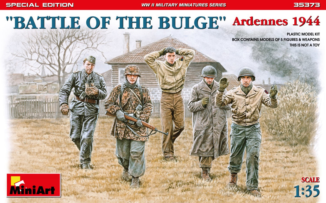 MiniArt 35373 1/35 "Battle of the Bulge" (Ardennes 1944) Figures Model Kit