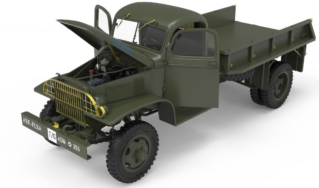 MiniArt 35380 1/35 US Army G7107 4x4 1.5 Ton Cargo Truck Model Kit